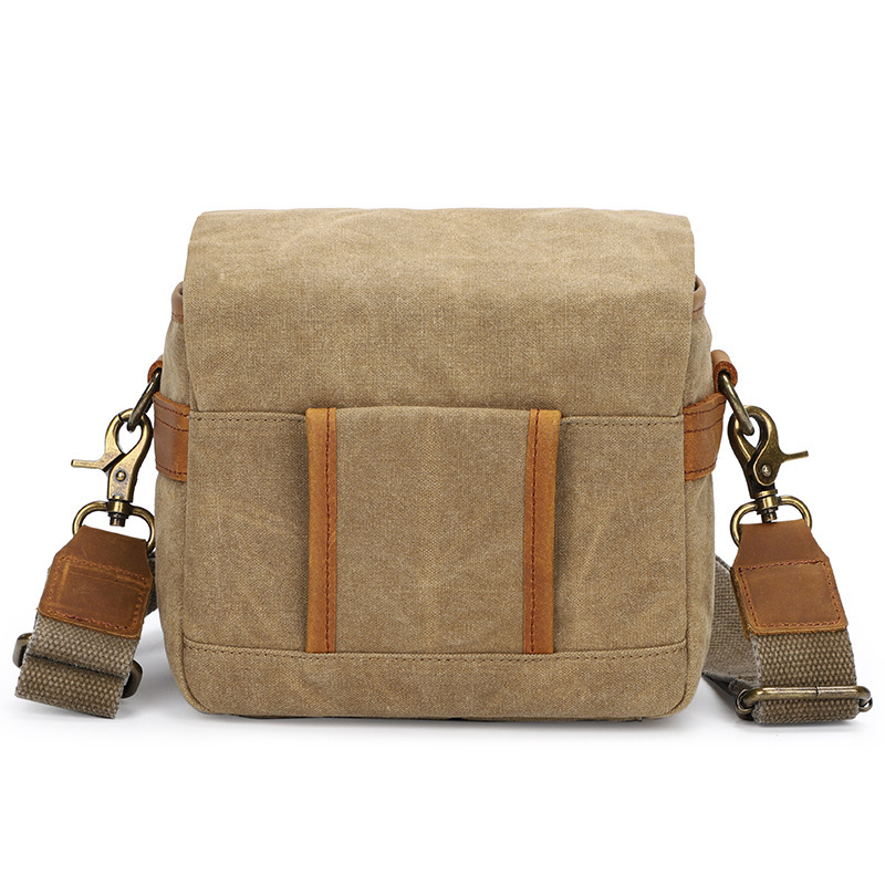 S C Cotton Canvas SLR Camera Bag Waterproof Liner Bag - Image 4