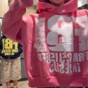 Women's Letter Printed Hoodie