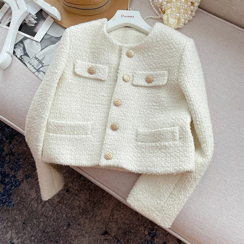 Korean Style Temperament Thickening Coarse Flower Short Fashionable Jacket - Image 7