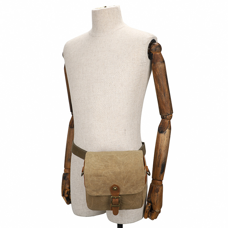 S C Cotton Canvas SLR Camera Bag Waterproof Liner Bag - Image 8